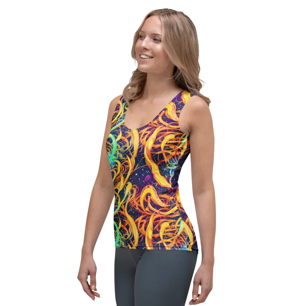Granov Vortex on Women's Tank Top — Left Front