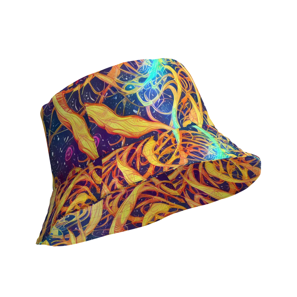 Granov Vortex on Reversible Bucket Hat — Product details Outside