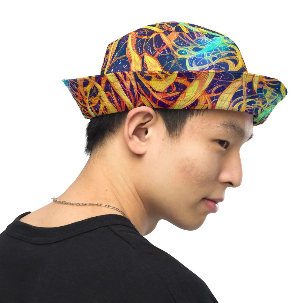 Granov Vortex on Reversible Bucket Hat — Right Outside