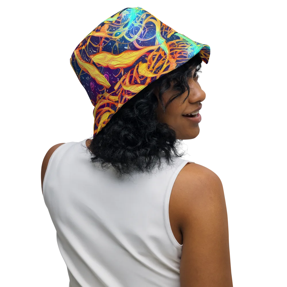 Granov Vortex on Reversible Bucket Hat — Right Outside
