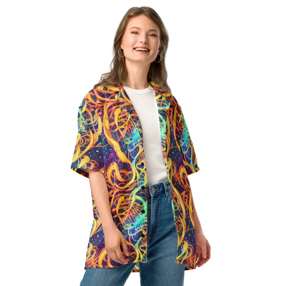 Granov Vortex on Button Shirt — Front
