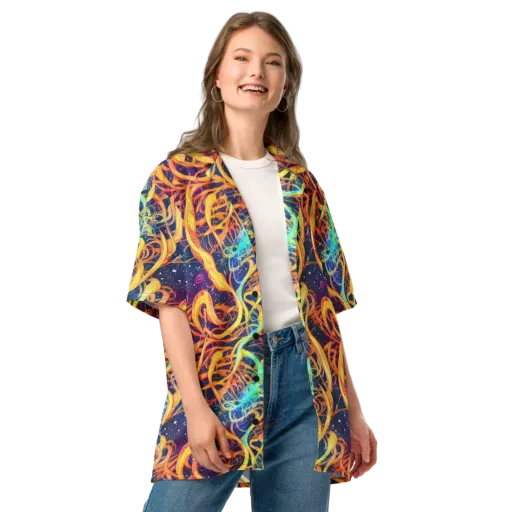 Granov Vortex on a Button Shirt