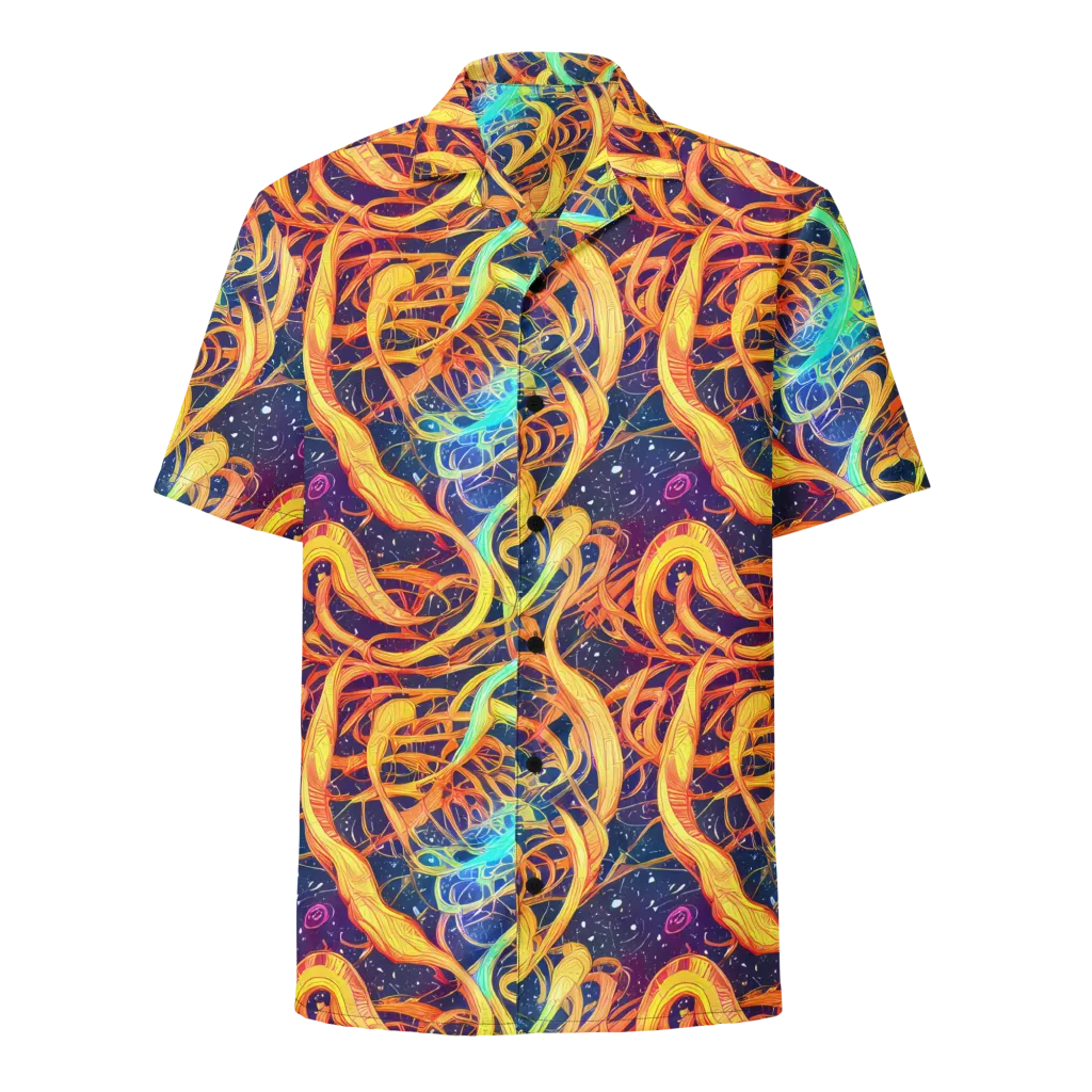 Granov Vortex on Button Shirt — Front