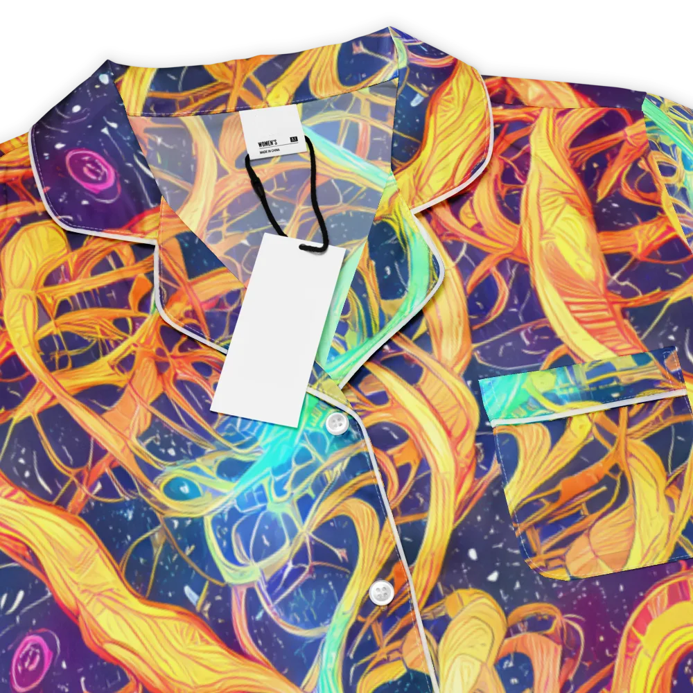 Granov Vortex on Women's Short Sleeve Pajama Top — Product details