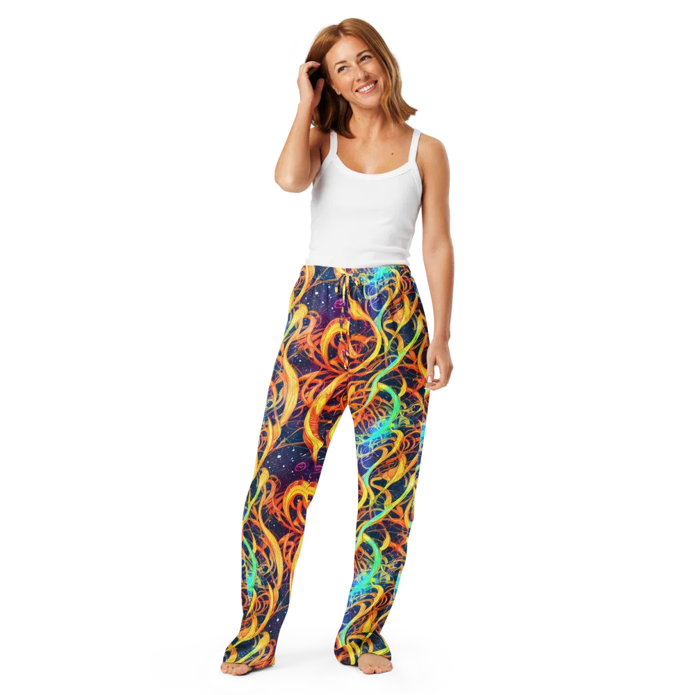 Granov Vortex on Women's Pajama Pants — Front