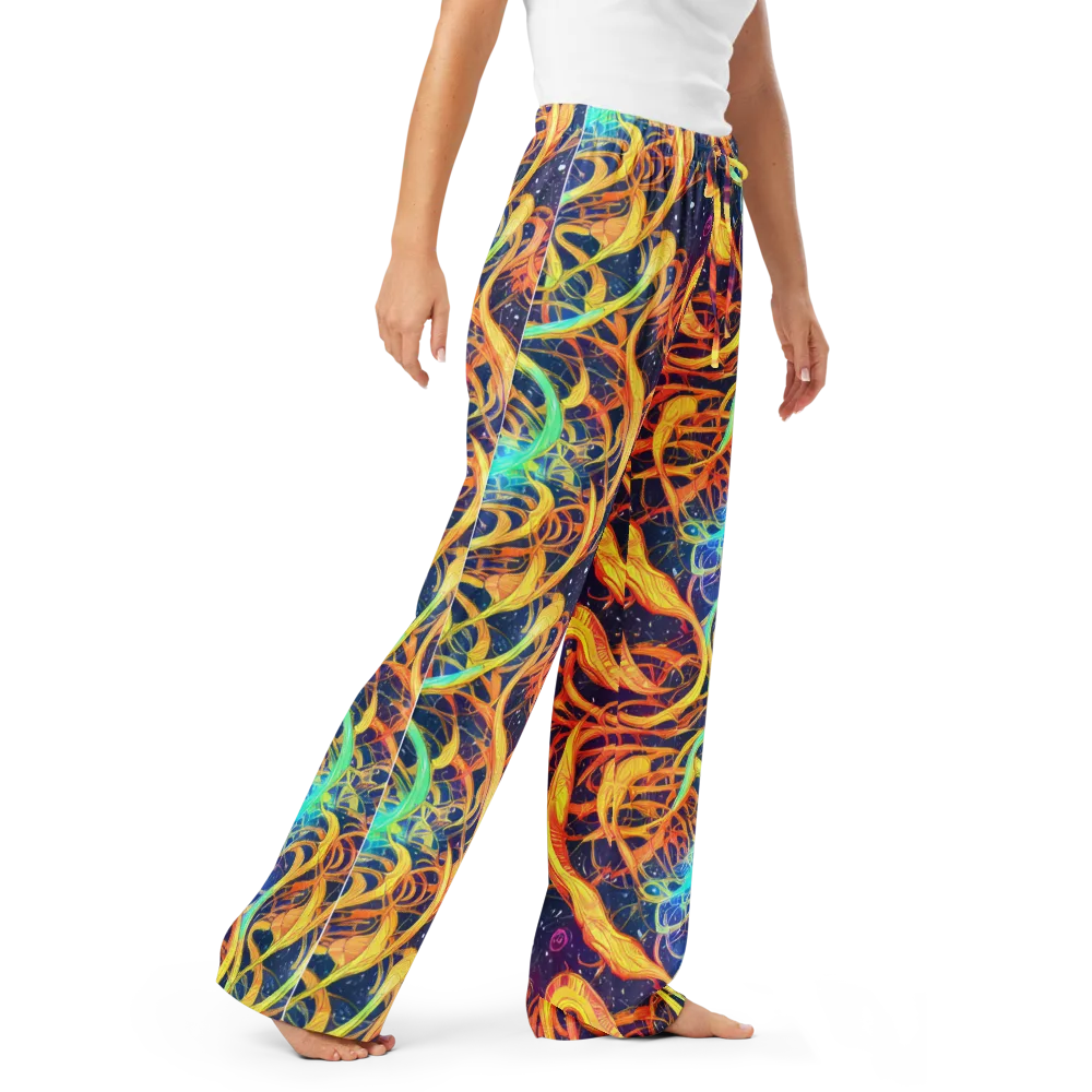 Granov Vortex on Women's Pajama Pants — Right Front