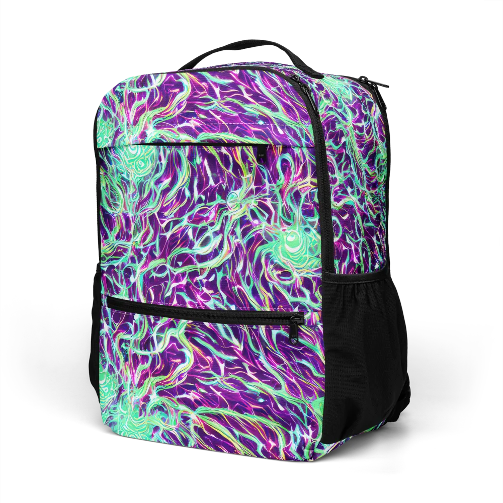 Vivid Nebula on Utility Backpack — Left Front