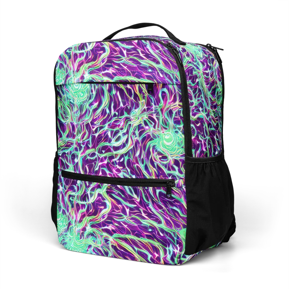 Vivid Nebula on Utility Backpack — Left Front