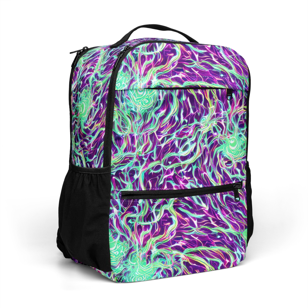 Vivid Nebula on Utility Backpack — Right Front
