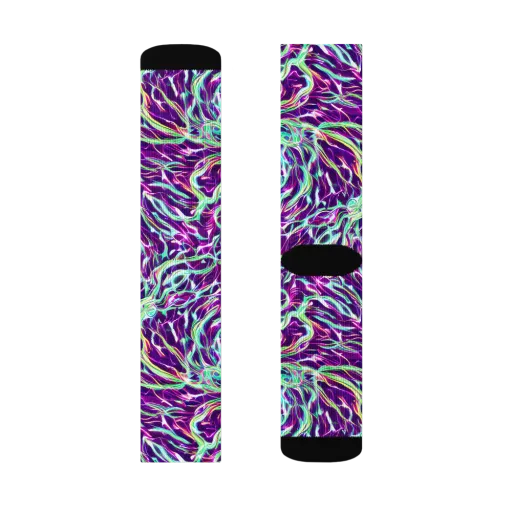 Vivid Nebula on a Socks