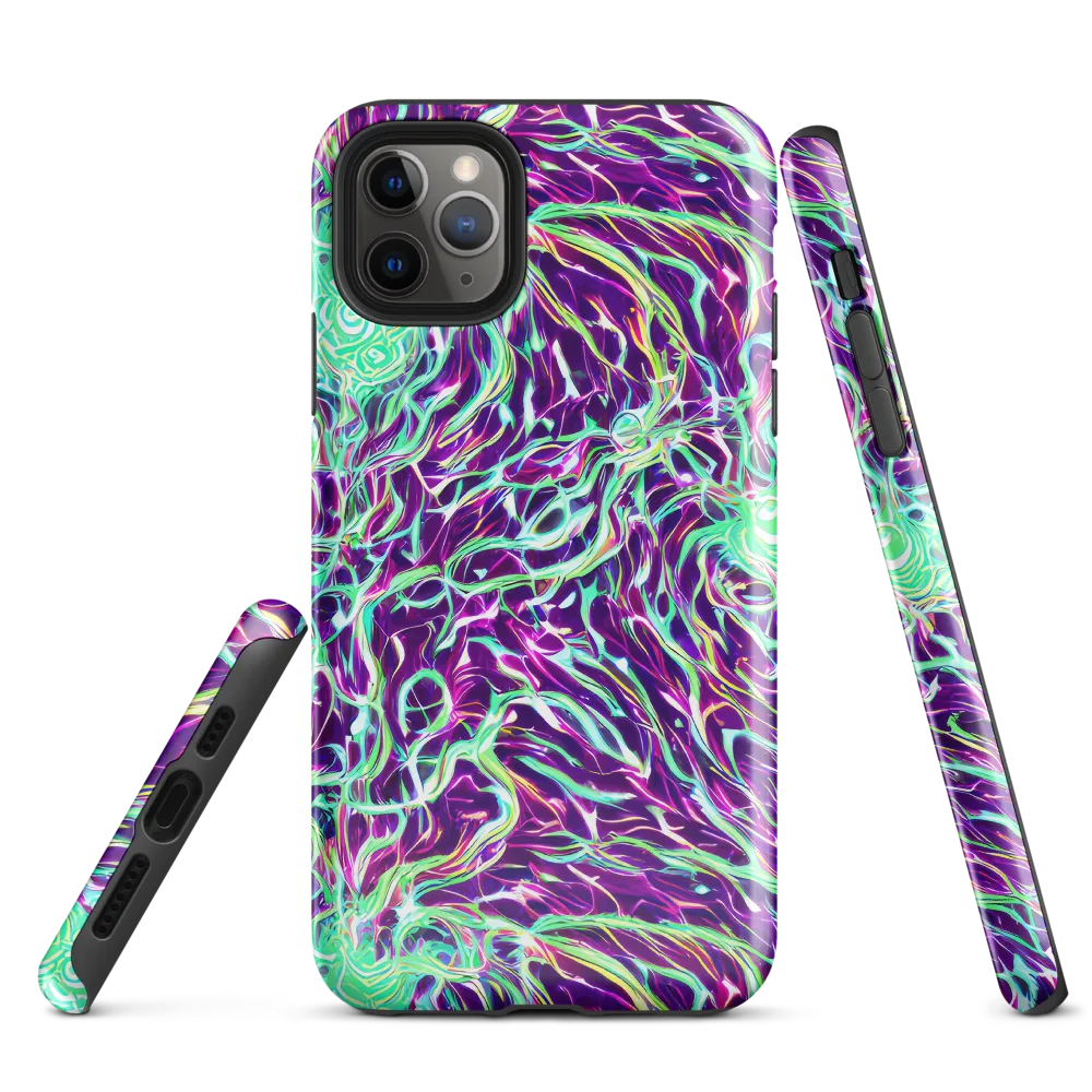 Vivid Nebula on Tough Case for iPhone® — Front