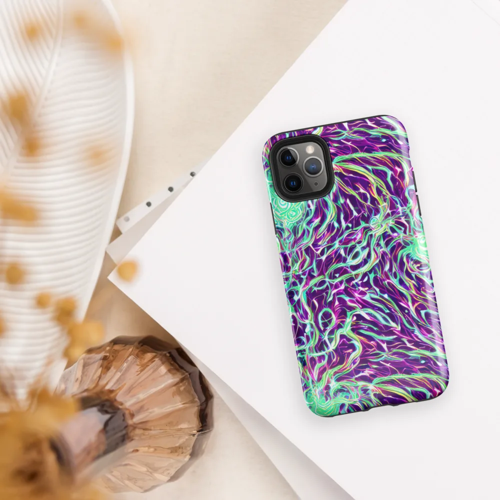 Vivid Nebula on Tough Case for iPhone® — Front