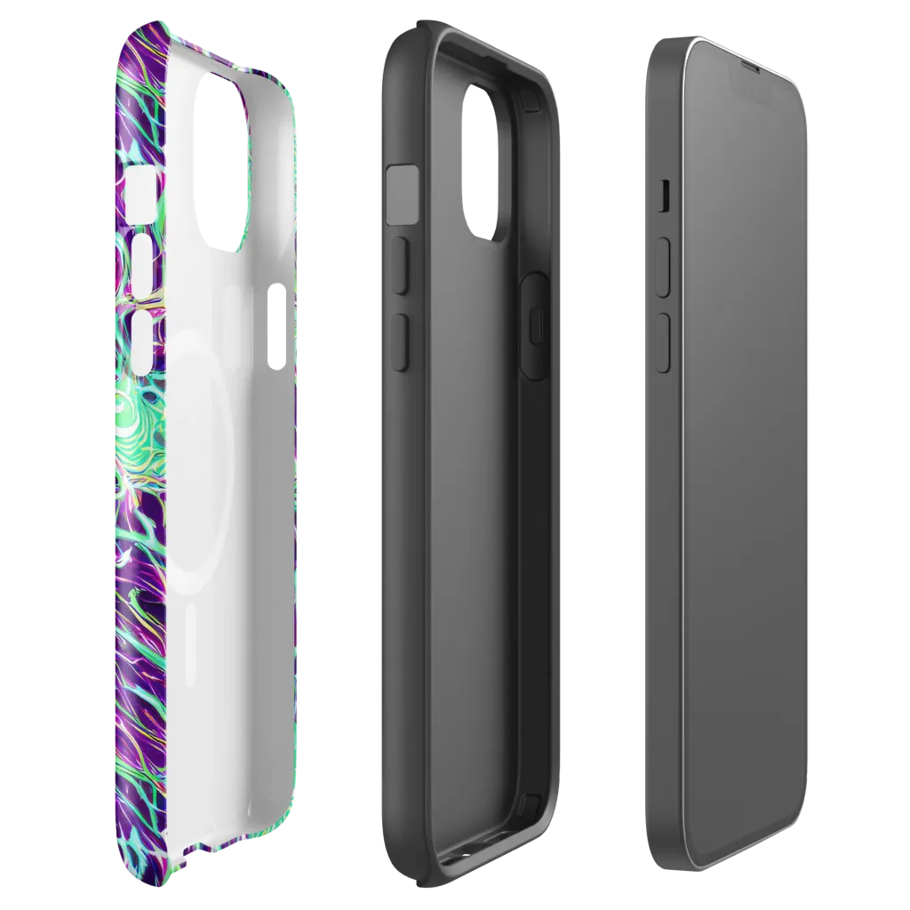 Vivid Nebula on MagSafe Tough Case for iPhone® — Front