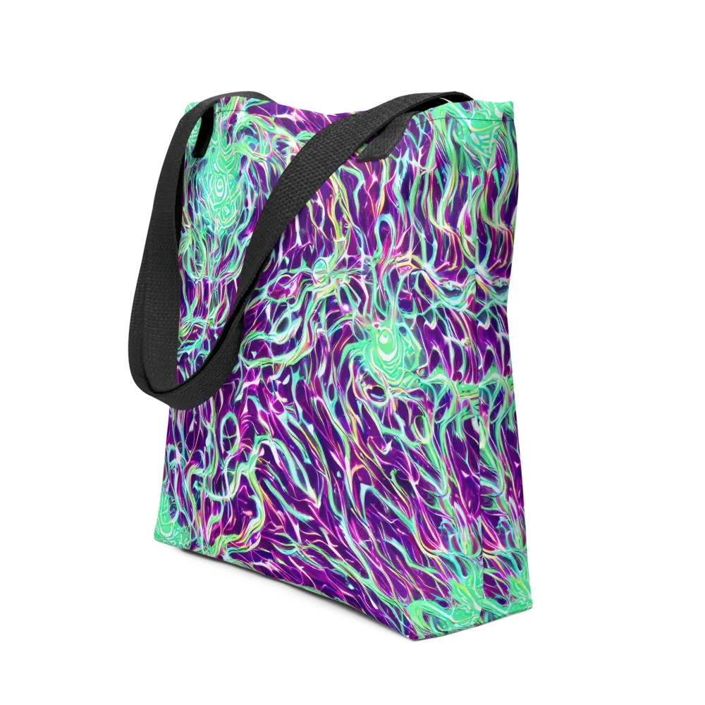 Vivid Nebula on Tote Bag — Front