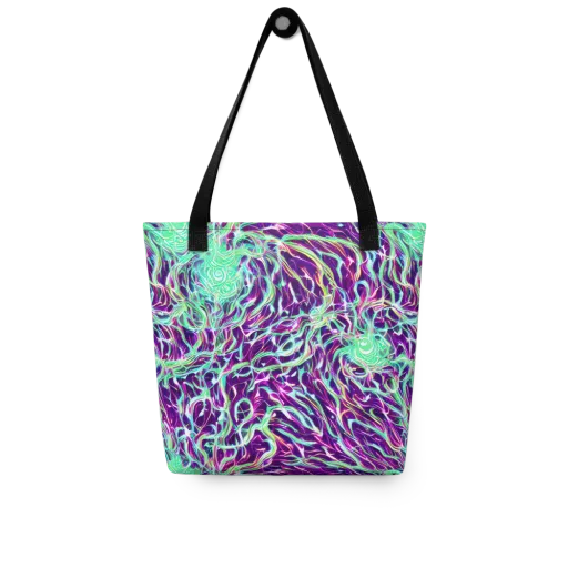 Vivid Nebula on a Tote Bag