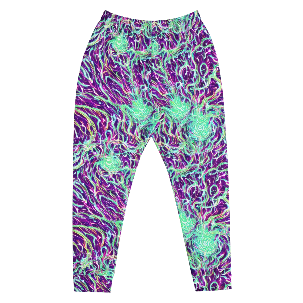 Vivid Nebula on Men's Joggers — Front