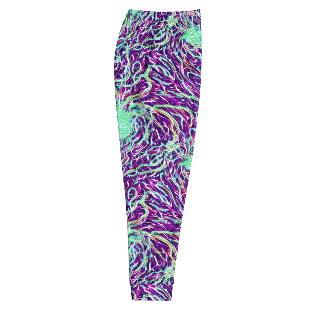 Vivid Nebula on Men's Joggers — Right