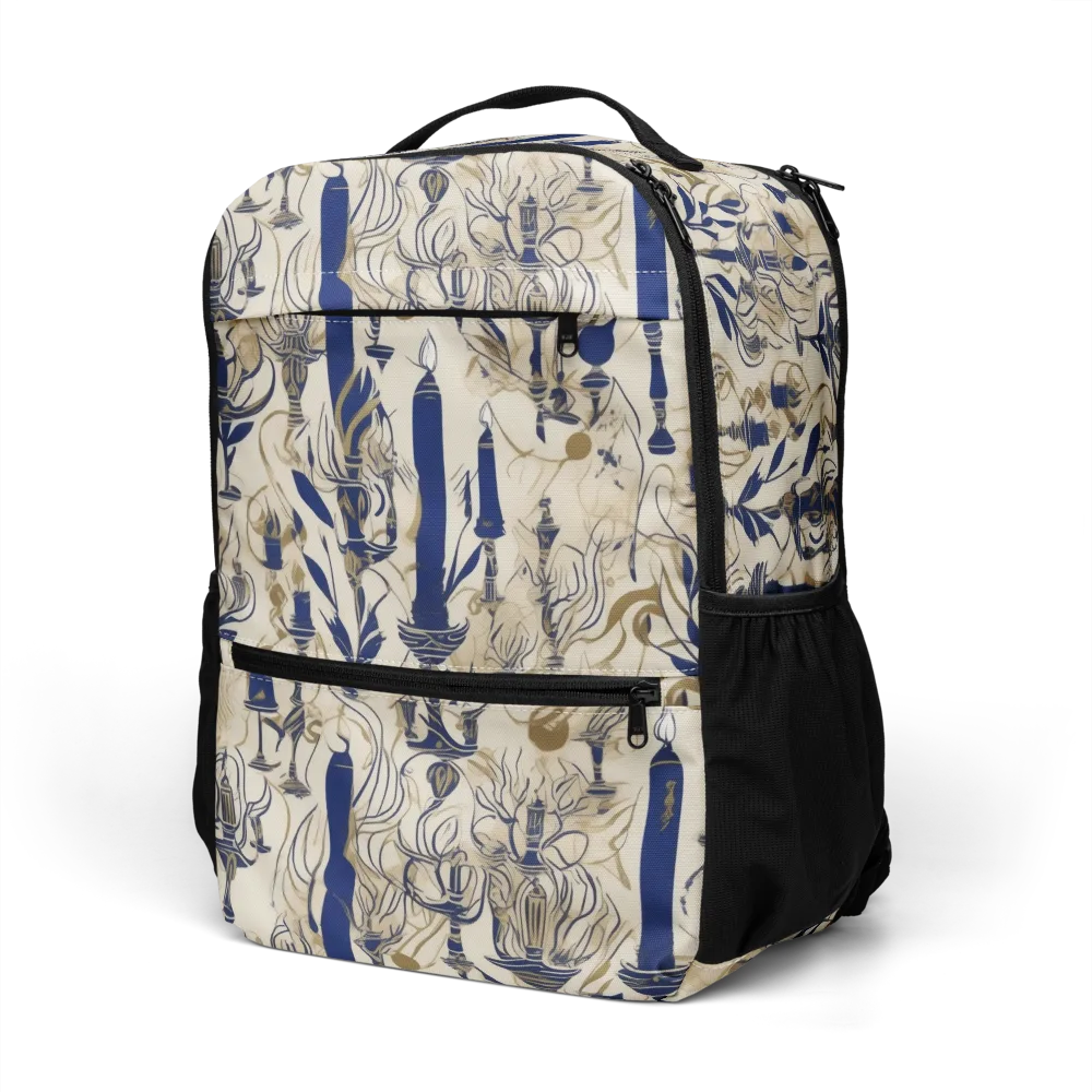 Candlelit Conservatory on Utility Backpack — Left Front