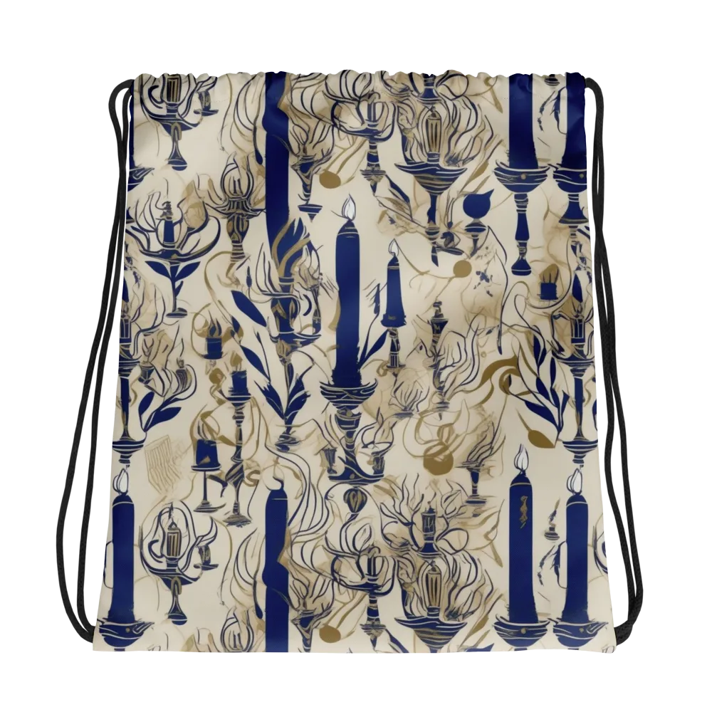 Candlelit Conservatory on Drawstring Bag — Photo
