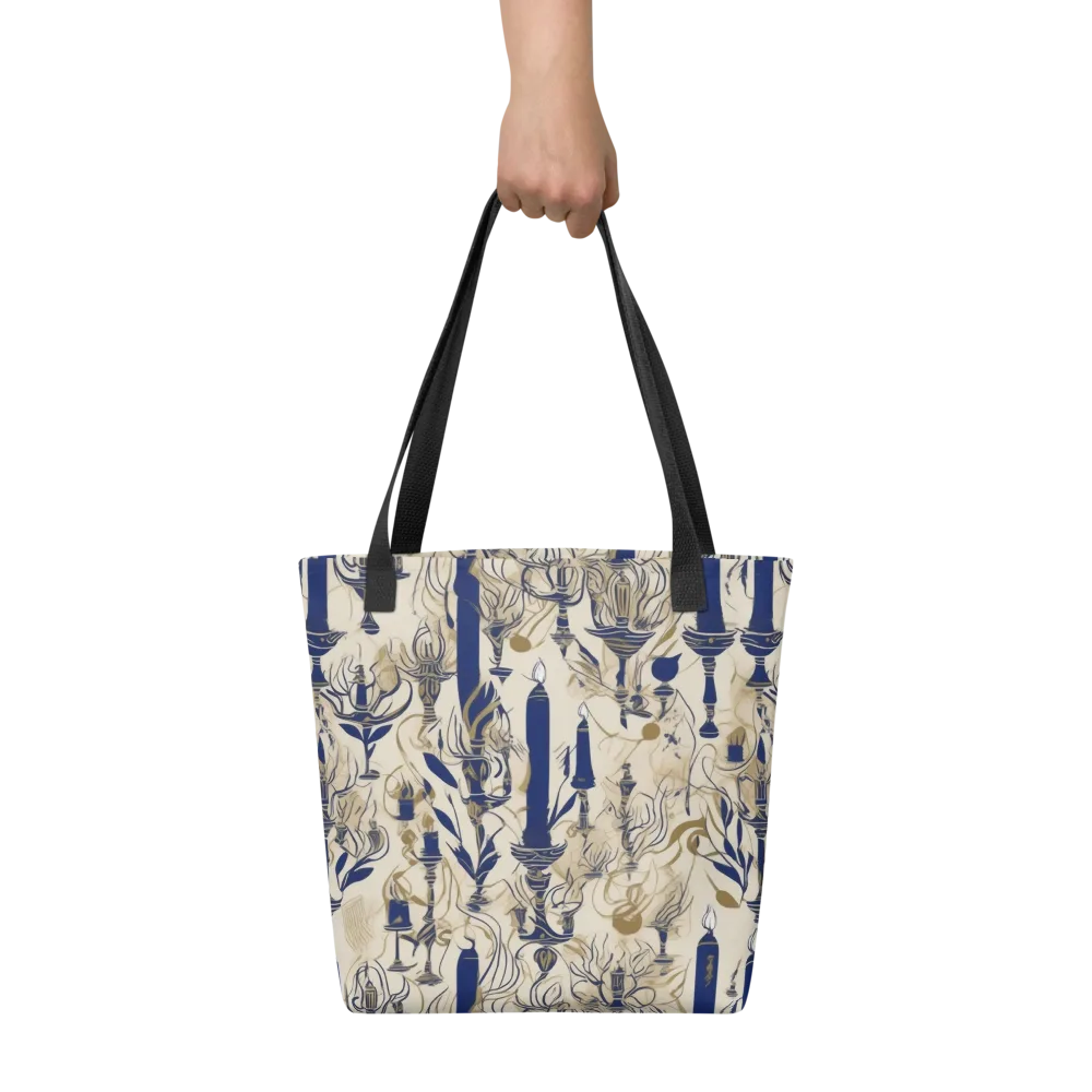 Candlelit Conservatory on Tote Bag — Front