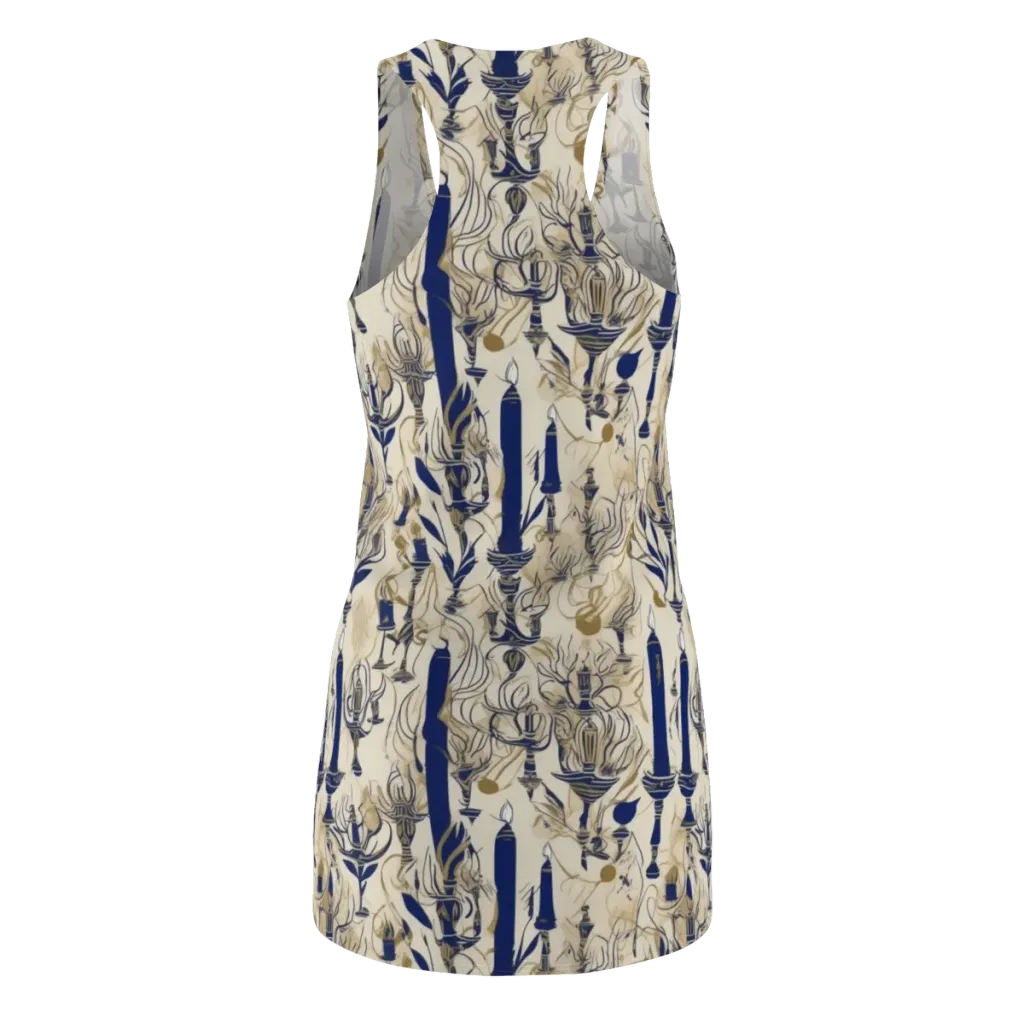 Candlelit Conservatory on Racerback Dress — Back