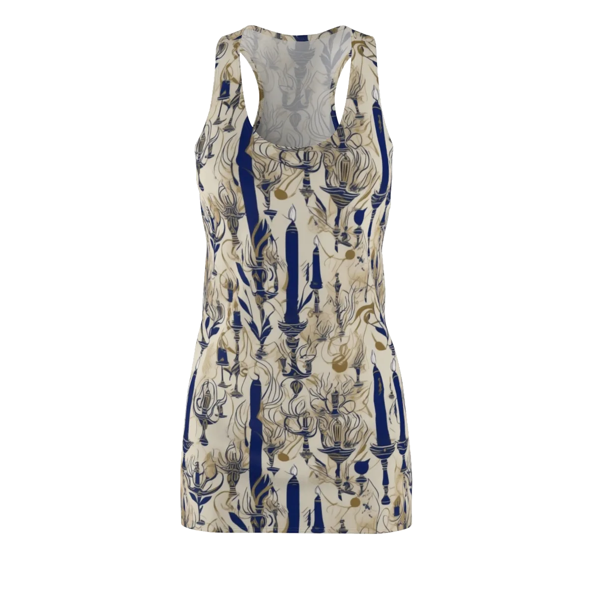 Candlelit Conservatory on Racerback Dress — Front