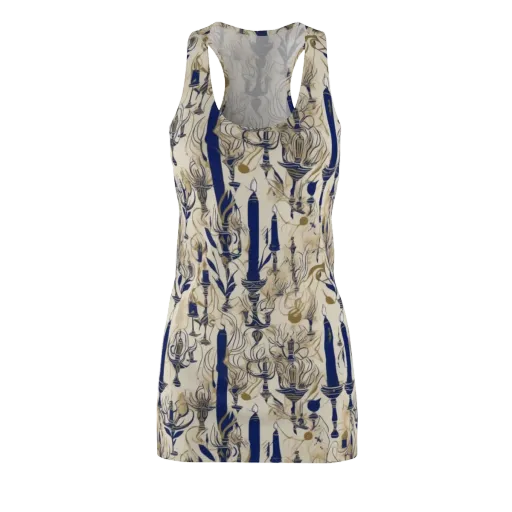 Candlelit Conservatory on a Racerback Dress