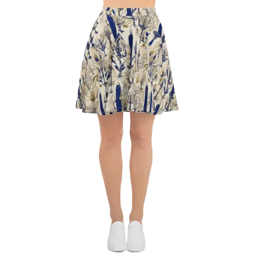 Candlelit Conservatory on a Skater Skirt