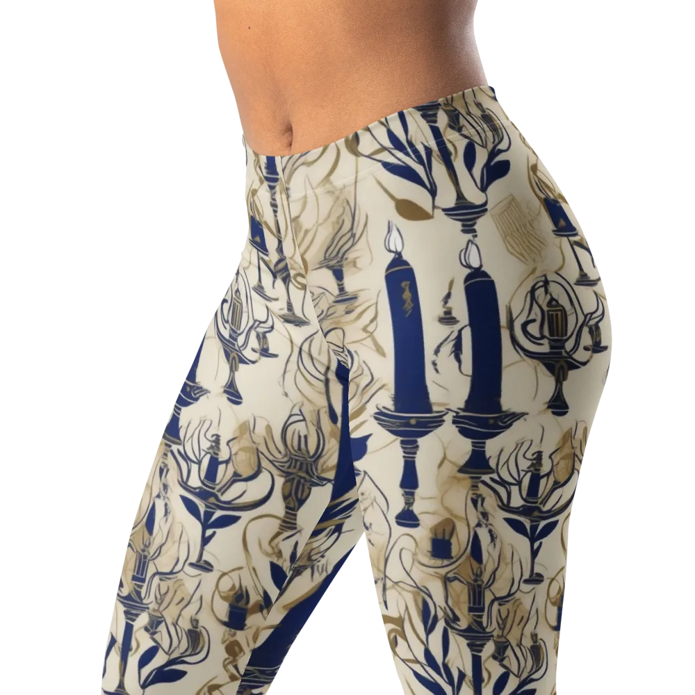 Candlelit Conservatory on Leggings — Left Front