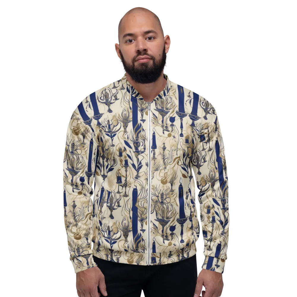 Candlelit Conservatory on Bomber Jacket — Front
