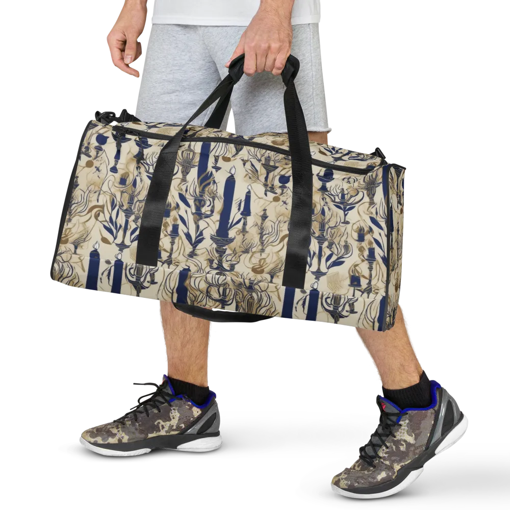 Candlelit Conservatory on Duffle Bag — Front