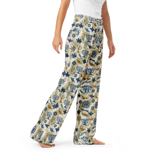 Blue Gold Voyager on a Women's Pajama Pants