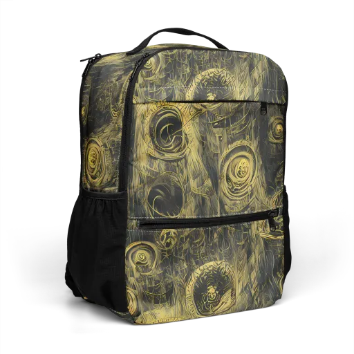 Gilded Spiralwork on a Utility Backpack