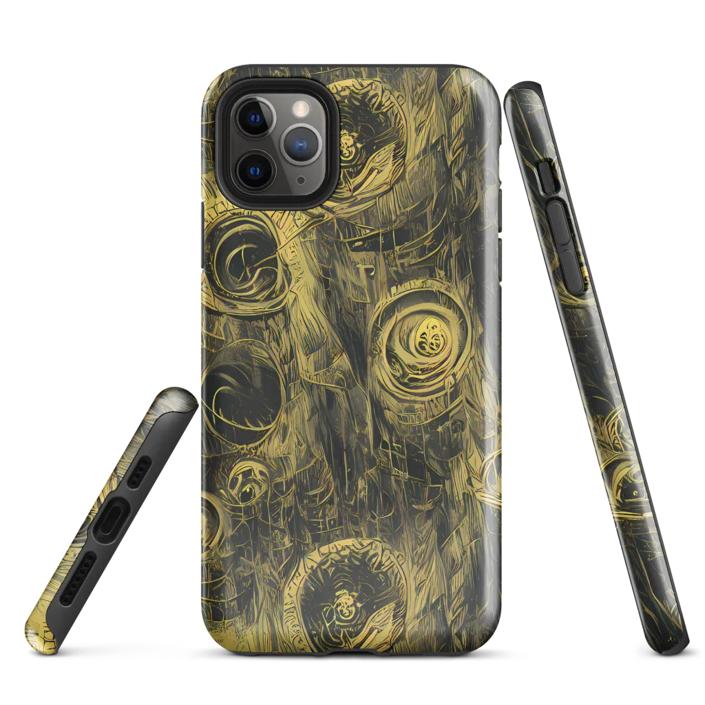 Gilded Spiralwork on Tough Case for iPhone® — Front