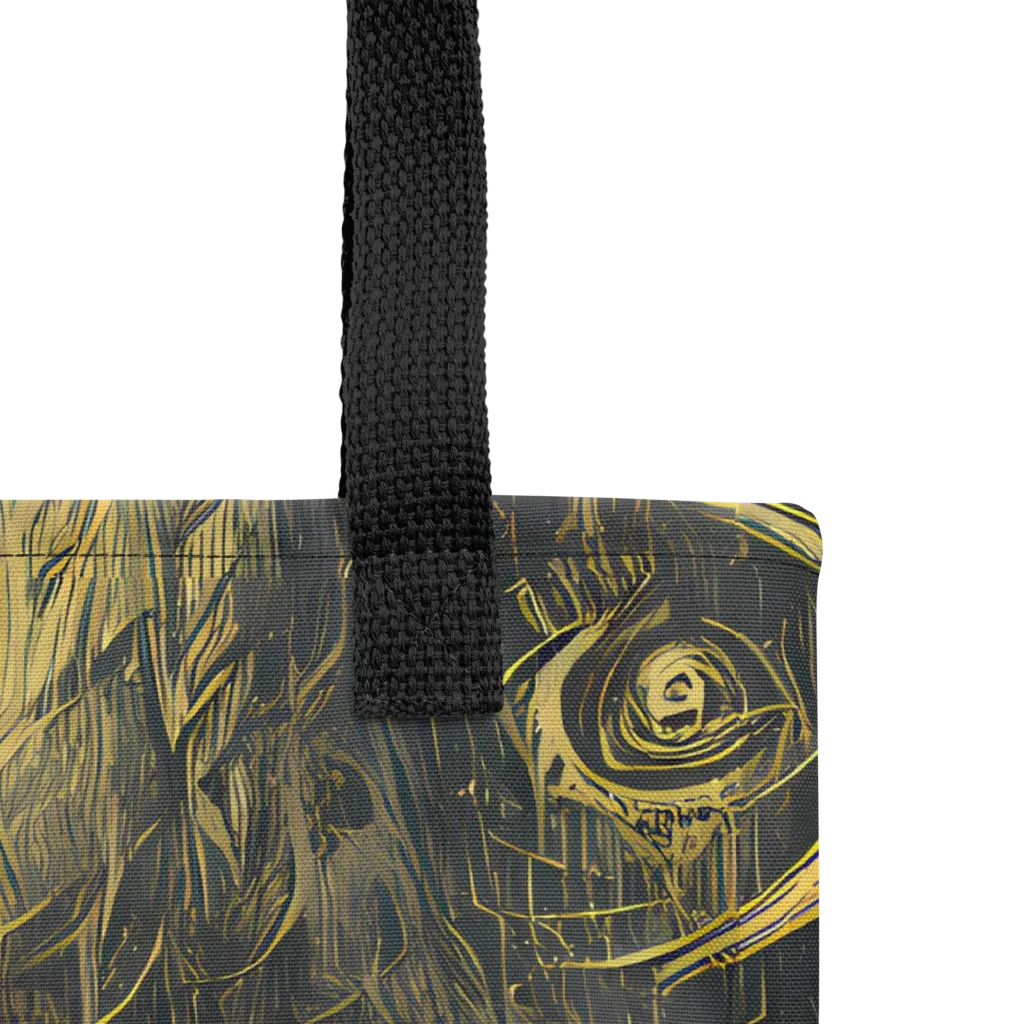 Gilded Spiralwork on Tote Bag — Product details
