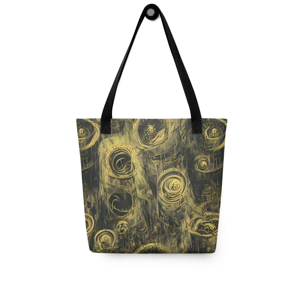 Gilded Spiralwork on Tote Bag — Front