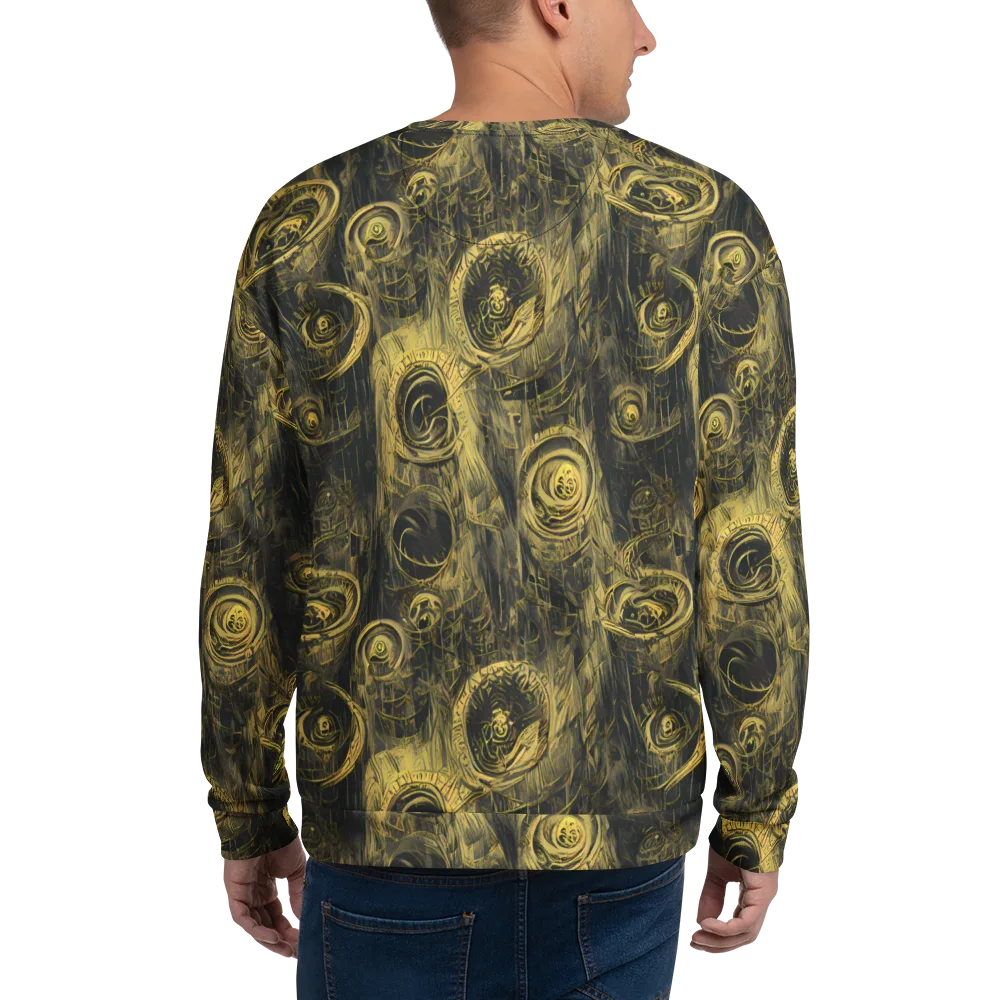 Gilded Spiralwork on Sweatshirt — Back