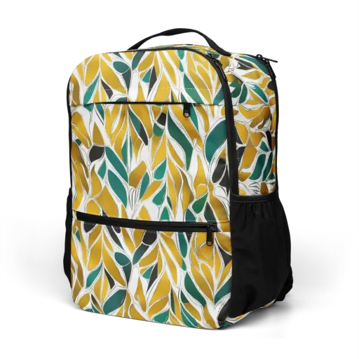 Verdant Marigold on a Utility Backpack