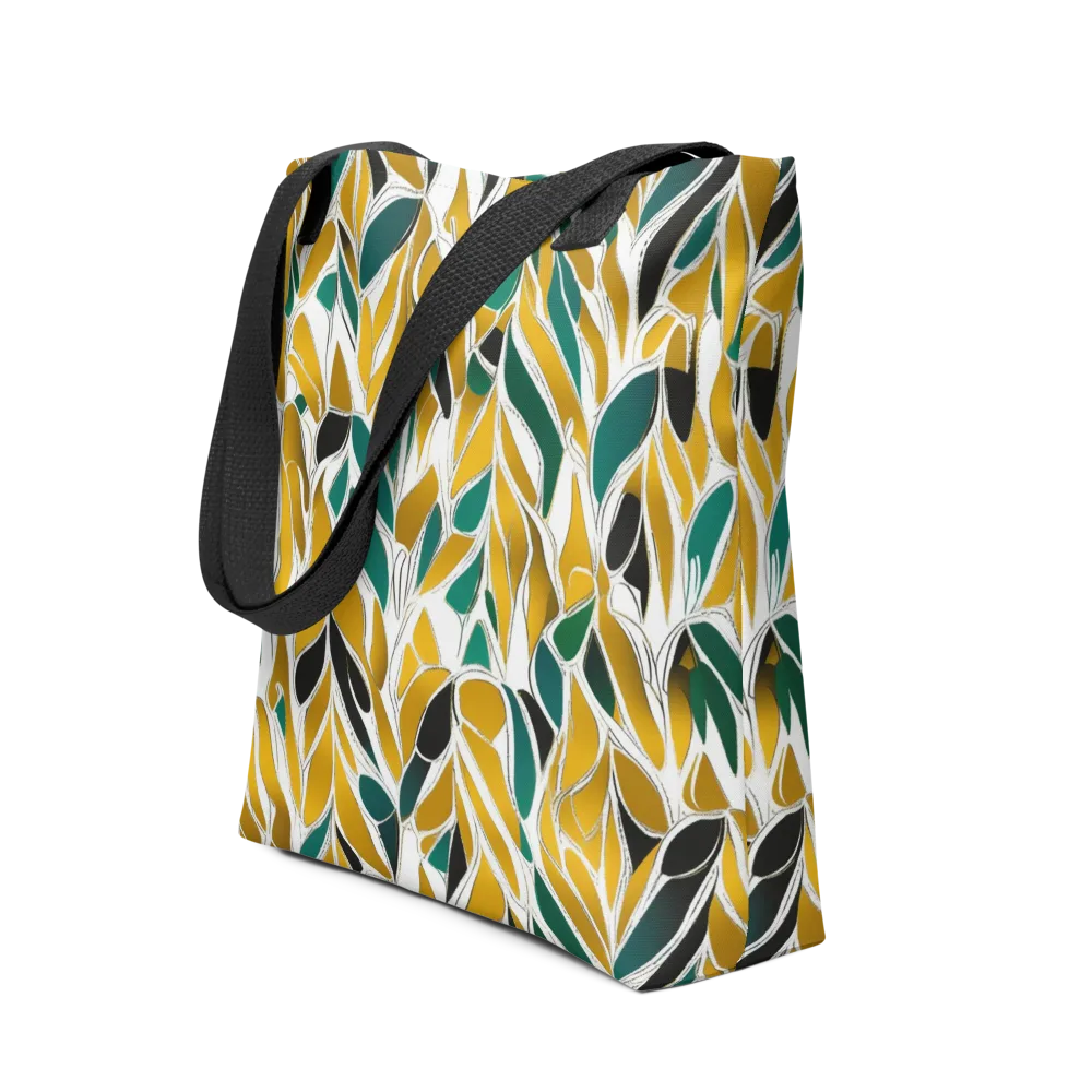 Verdant Marigold on Tote Bag — Front