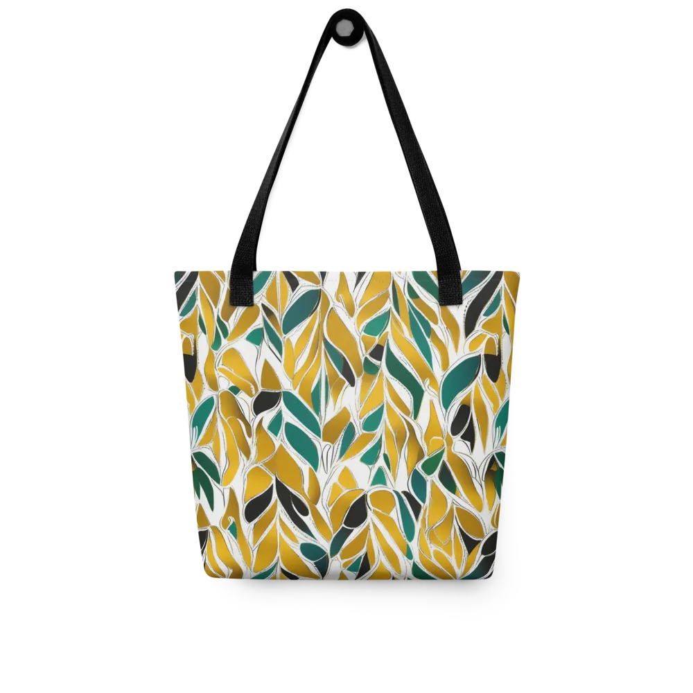 Verdant Marigold on Tote Bag — Front