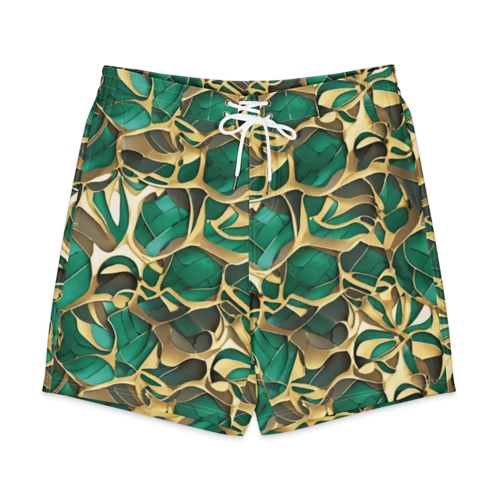 Jade Canopy on Men's Board Shorts — Front