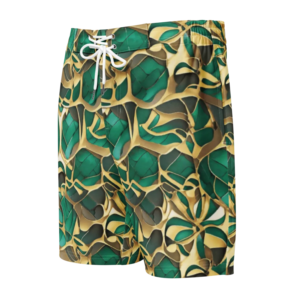 Jade Canopy on Men's Board Shorts — Front