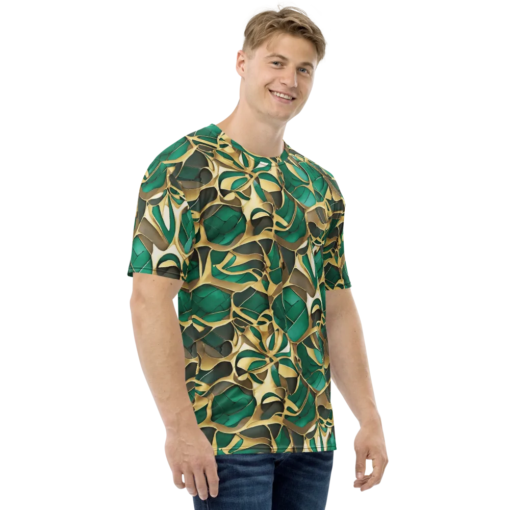 Jade Canopy on Men's Crew Neck T-Shirt — Right
