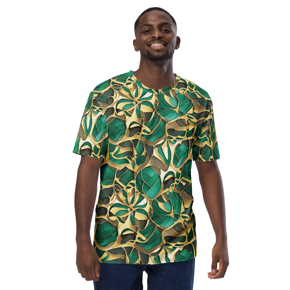 Jade Canopy on Men's Crew Neck T-Shirt — Front