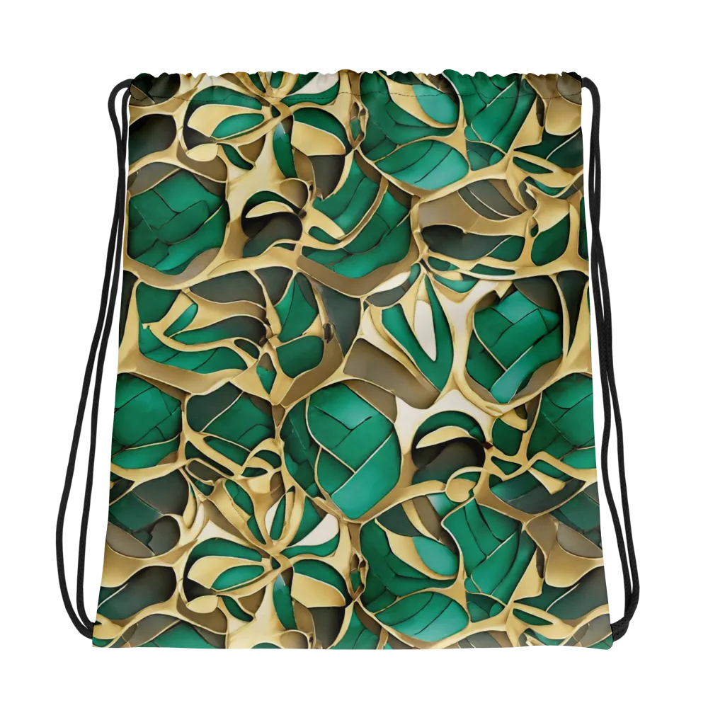 Jade Canopy on Drawstring Bag — Photo