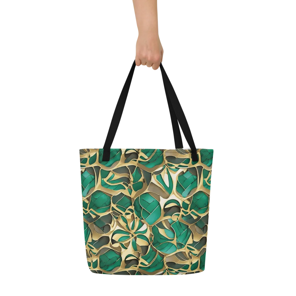 Jade Canopy on Large Tote Bag W/ Pocket — Front