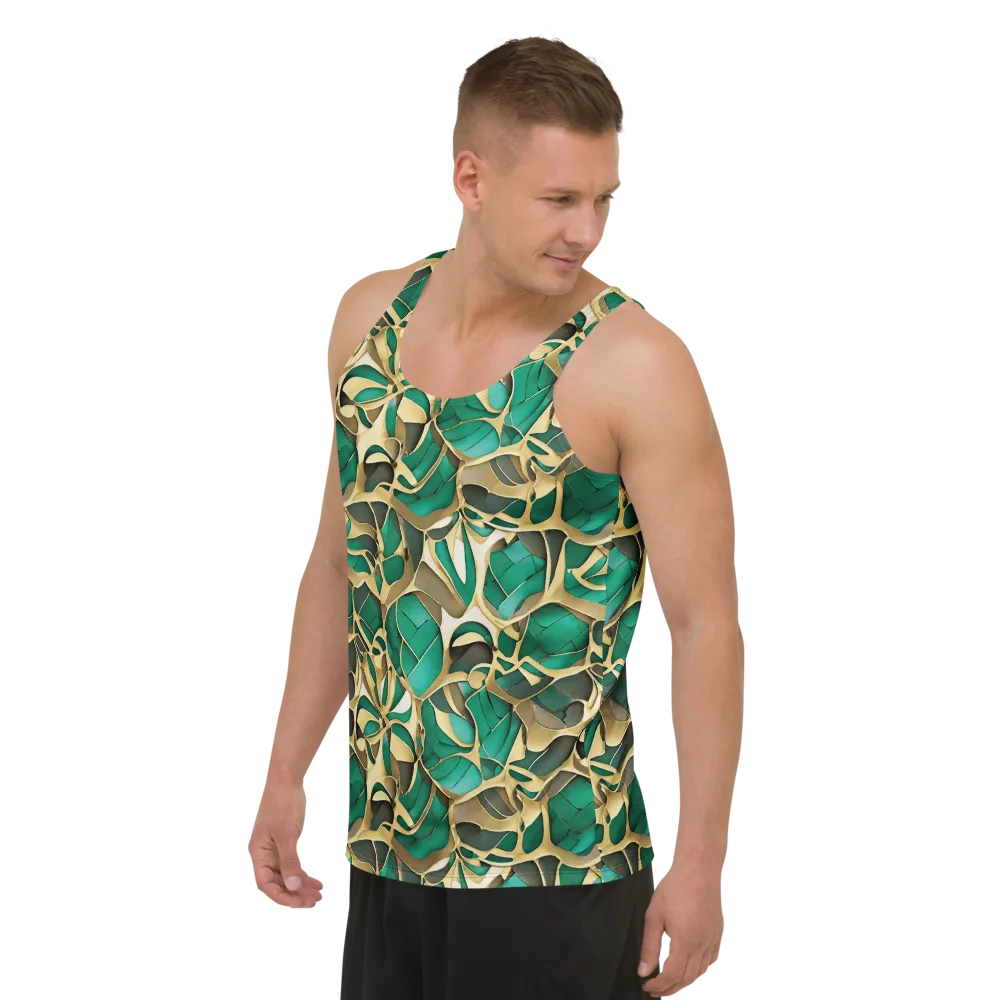 Jade Canopy on Men's Tank Top — Left Front