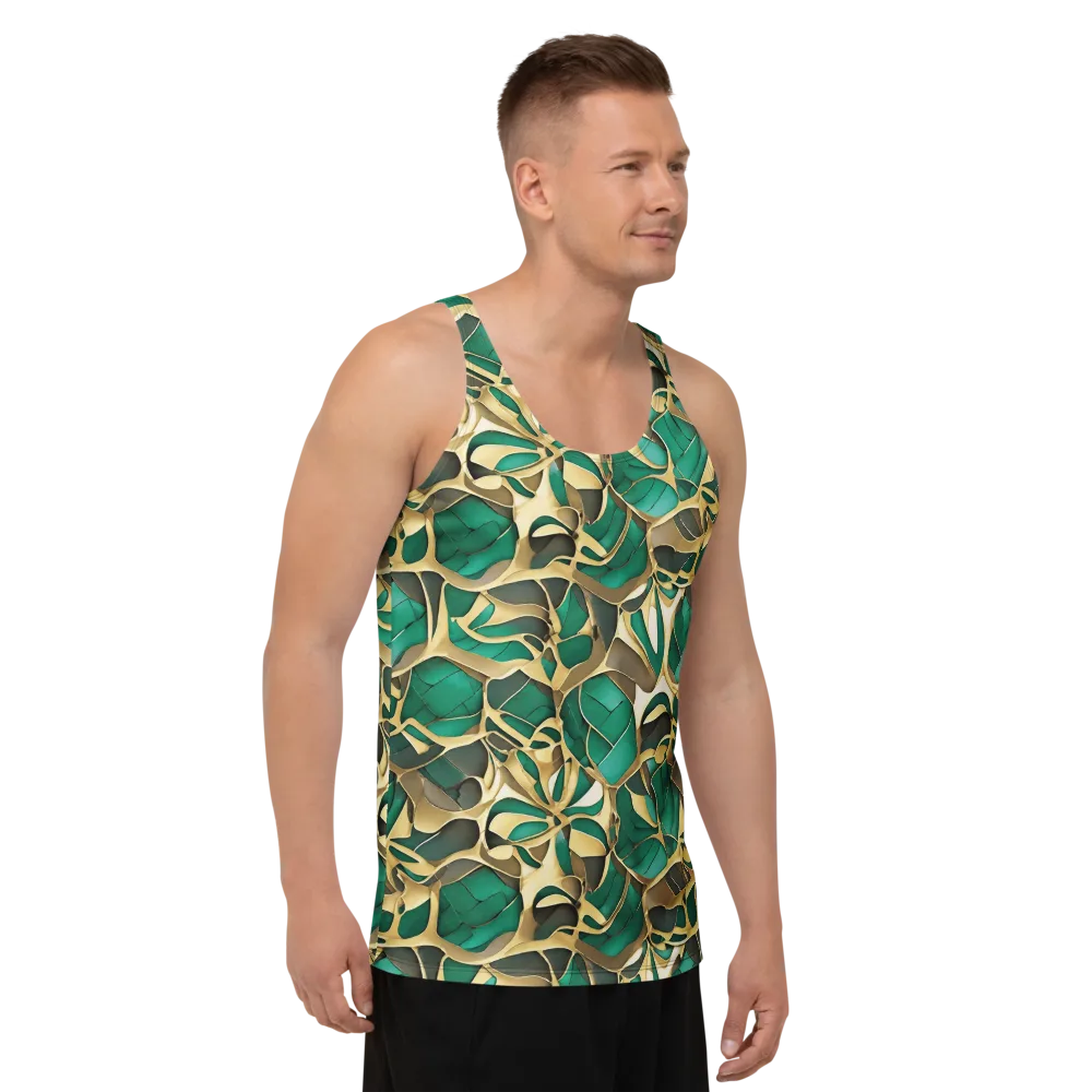 Jade Canopy on Men's Tank Top — Right Front