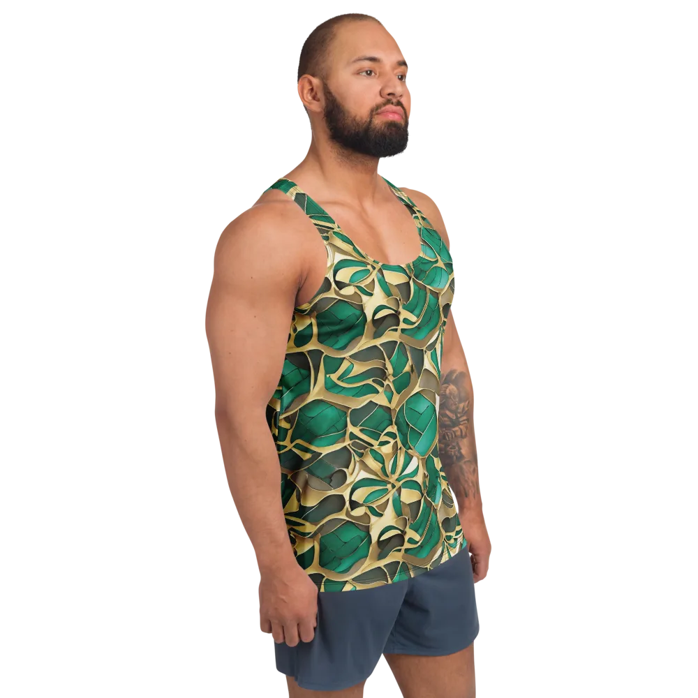 Jade Canopy on Men's Tank Top — Right Front