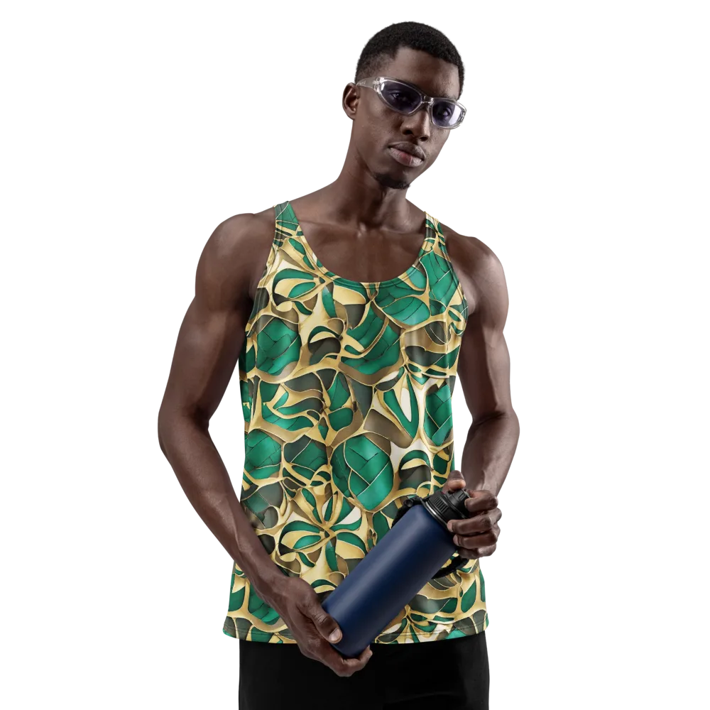 Jade Canopy on Men's Tank Top — Front